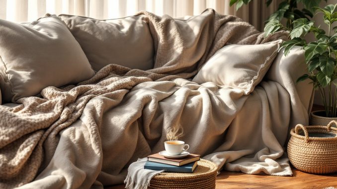 Linge de maison : comment créer une ambiance cocooning ?