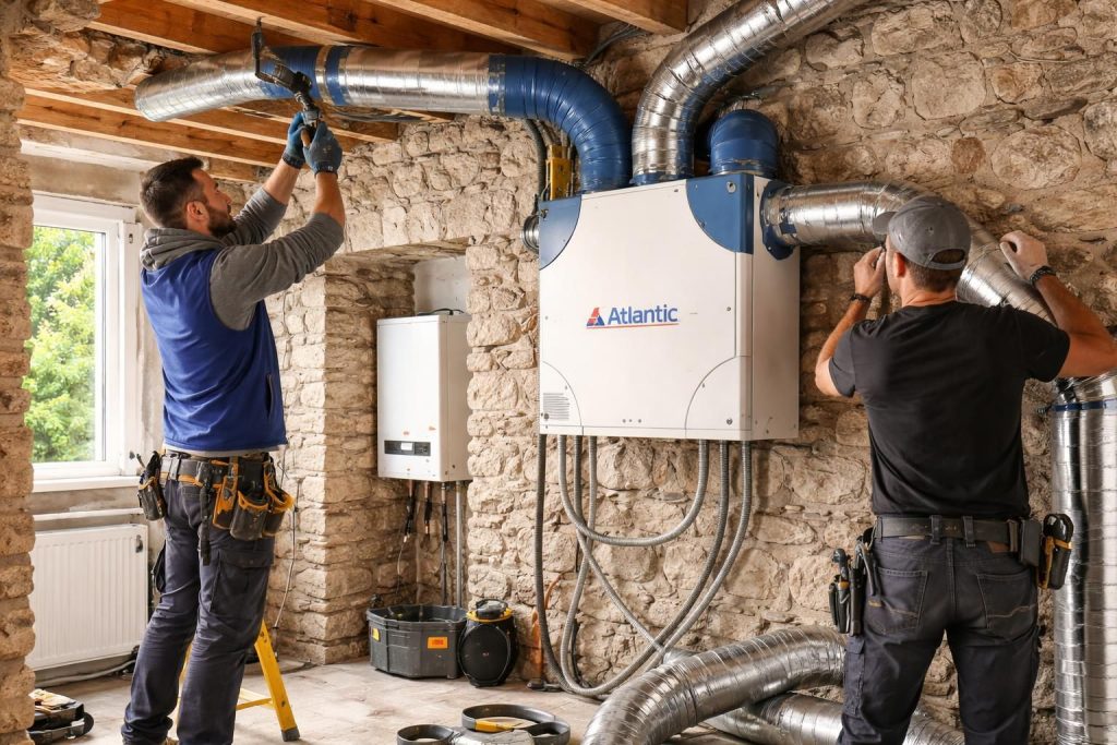 Installer une VMC double flux Atlantic dans une maison ancienne — free download