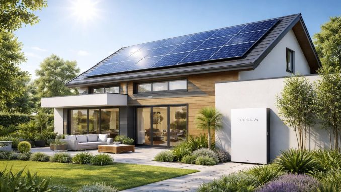 découvrez comment optimiser votre consommation énergétique grâce aux panneaux photovoltaïques sunpower associés à la batterie tesla powerwall, pour une autonomie énergétique durable et économique.